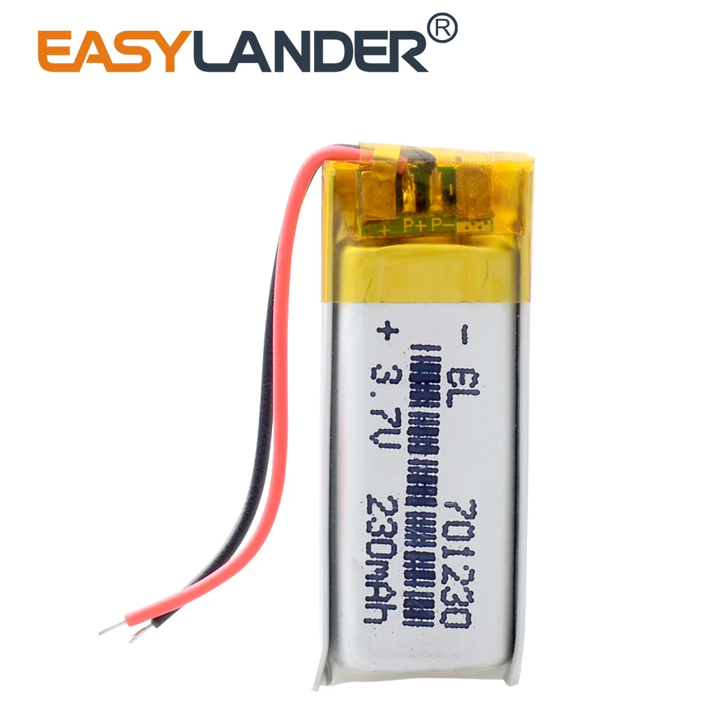 3.7 فولت 230 مللي أمبير 701230   استبدال بطارية ليثيوم أيون بوليمر قابلة لإعادة الشحن في صندوق شحن لأجهزة AirPods