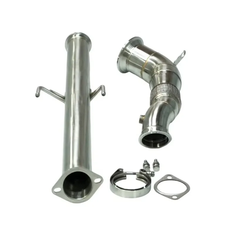 

Modification High Flow 304 Stainless Steel Brushed Exhaust Downpipe for Yaris GR 1.6t 2020+