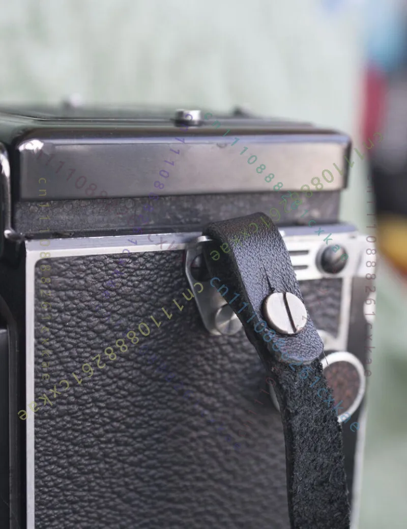 Vintage Color forRolleicord Style Leather Neck Shoulder Strap Fit for Yashica TLR TwinLens Reflex Camera Comfort Carry Accessory