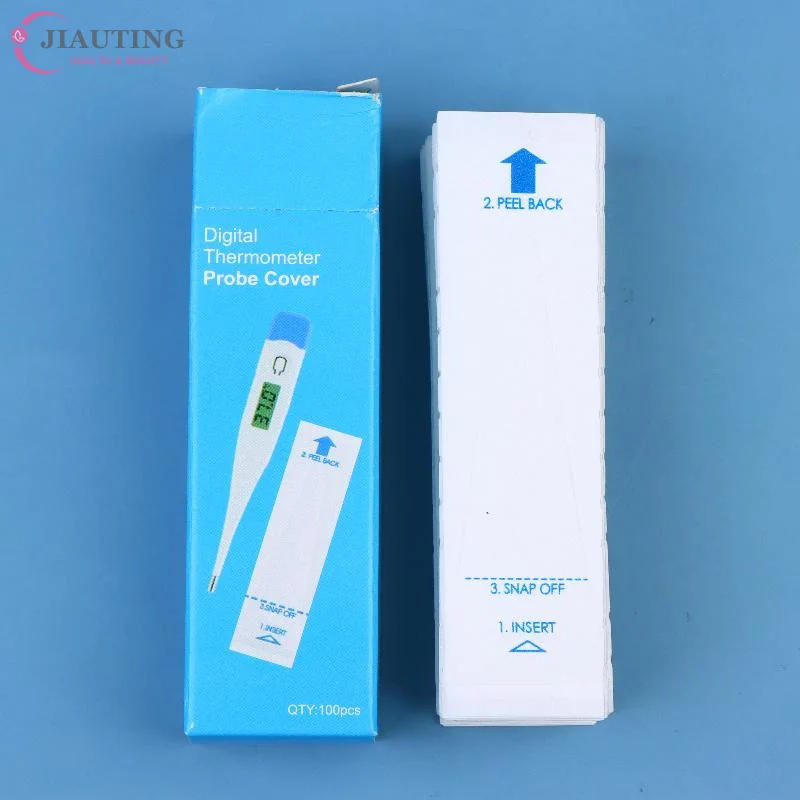 100PCS Disposable Digital Probe Covers Convenient Thin Thermometer Probe Covers Universal Safe Protective Cover