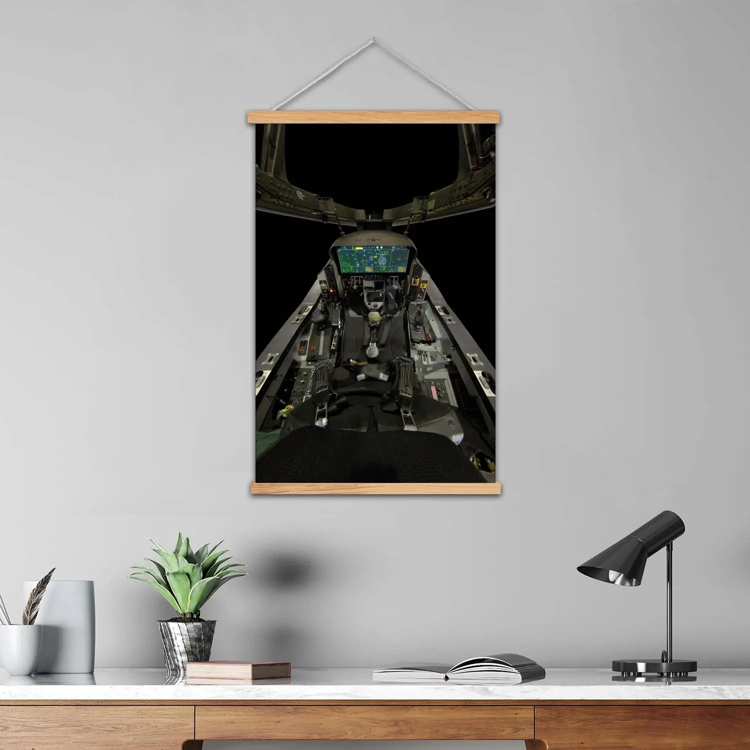 f16 Framed Wall Painting Canvas Art Poster, Wall Art  Modern Family Bedroom Decor Posters,Decorative painting