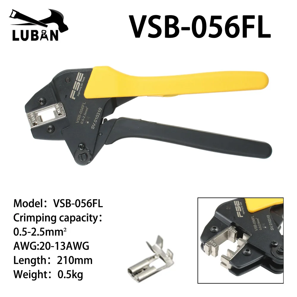 VSB-03B VSB-10A VSB-10WF VSB-30J High-quality Crimping Pliers  High Precision Terminal Crimp Self-adjusting Tools