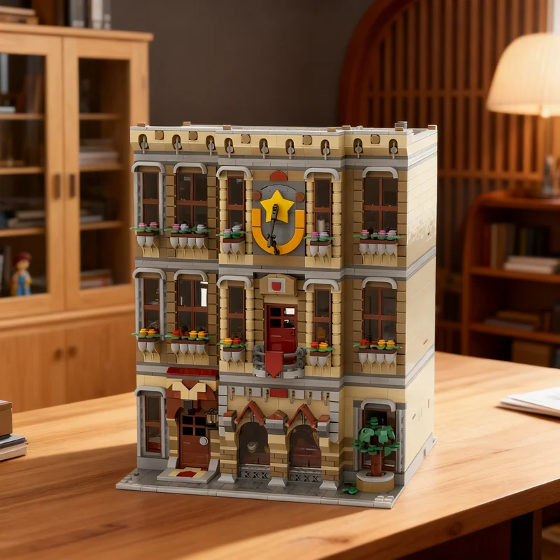 

4248pcs MOC Antique Shop Icons Model Building Blocks Creative DIY Gift Display Decor Assemble Premium Adult Kids Desk Home Toy