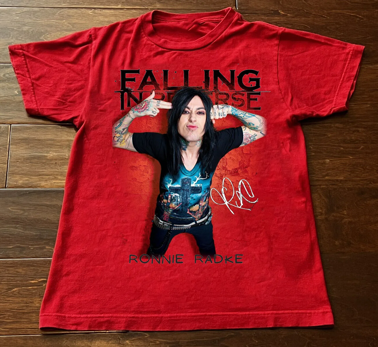 New Collection Ronnie Radke Falling In Reverse Gift For Fan Unisex T-shirt S4434