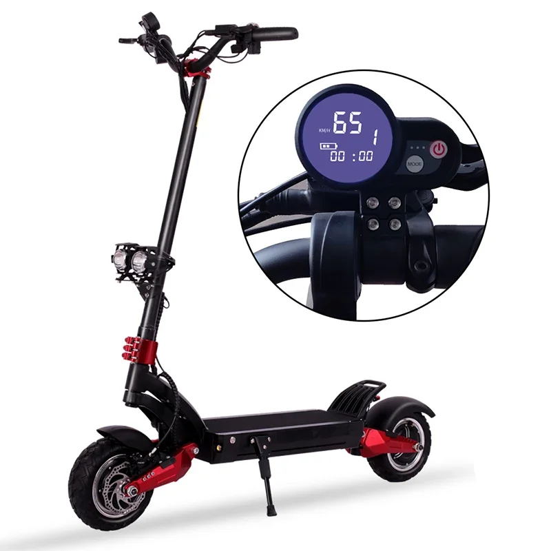 Electric Scooter High Power 3200w 52v 18ah Balance Electric Bike Fast Off Road Scooter for Adult Outdoor Sports Equipment 2024