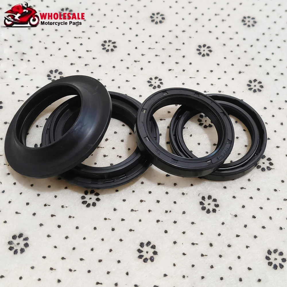 

2pc/4pc/8/16pc 43x55x9.5/10.5 43 55 Front Fork Dust Oil Seal For VICTORY-POLARIS JACKPOT PREMIUM 1643 JUDGE 8-BALL KINGPIN 1731