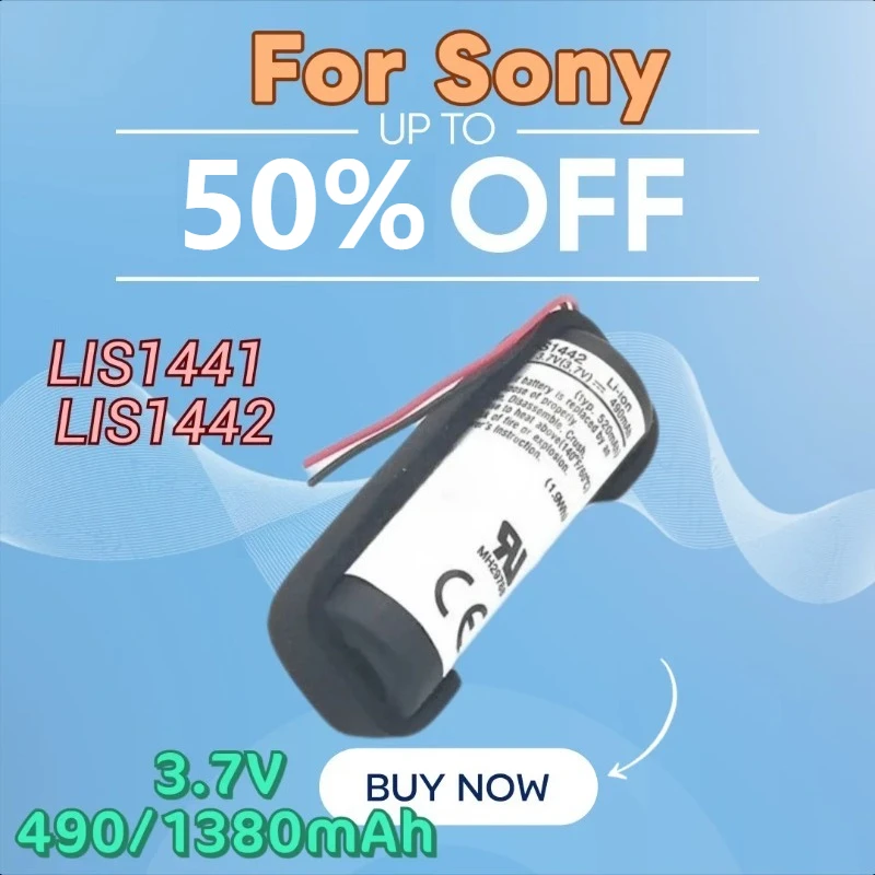 

3.7V 490/1380mAh LIS1442 LIS1441 for Sony PS3 Move Left and Right Controllers