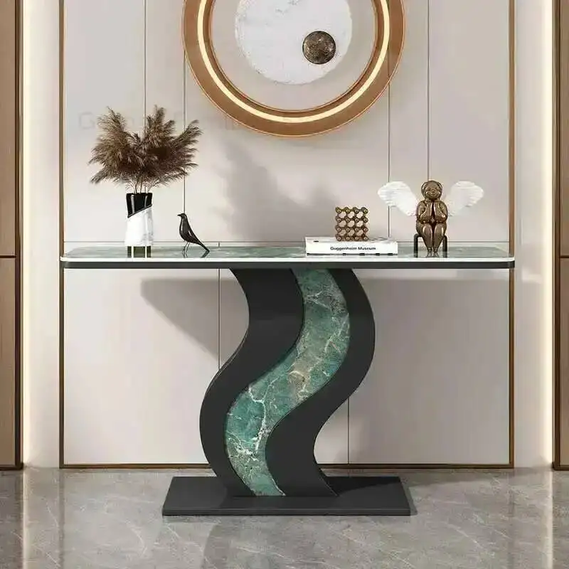 

Corner Vintage Living Narrow White Table Room Luxury Garden Table Marble Office Tavolino Soggiorno Moderno Hallway Furniture