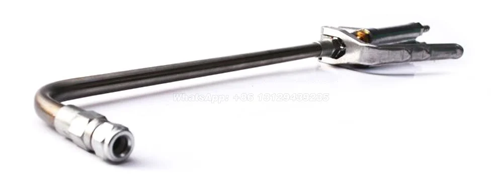 Double-pipe Spray Gun For Die-Casting Machine Mould Release Agent Lubricating Fluid Sprayer Pistol Two-position Self-suction