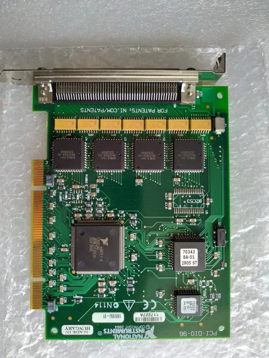 1PC National Instruments NI PCI-DIO-96 Módulo de adquisición de datos de E/S digital paralelo de alta velocidad PCI-DIO-96 # Xhd2