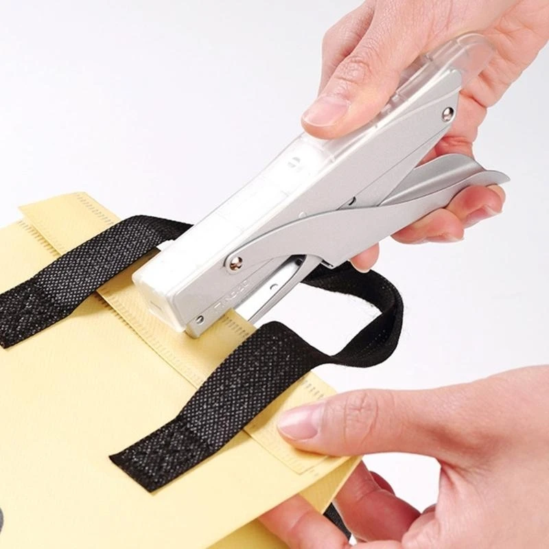 

Y2GD Portable Handheld Staplers 10 Sheets Capacity Office Stapler Stapling Machine