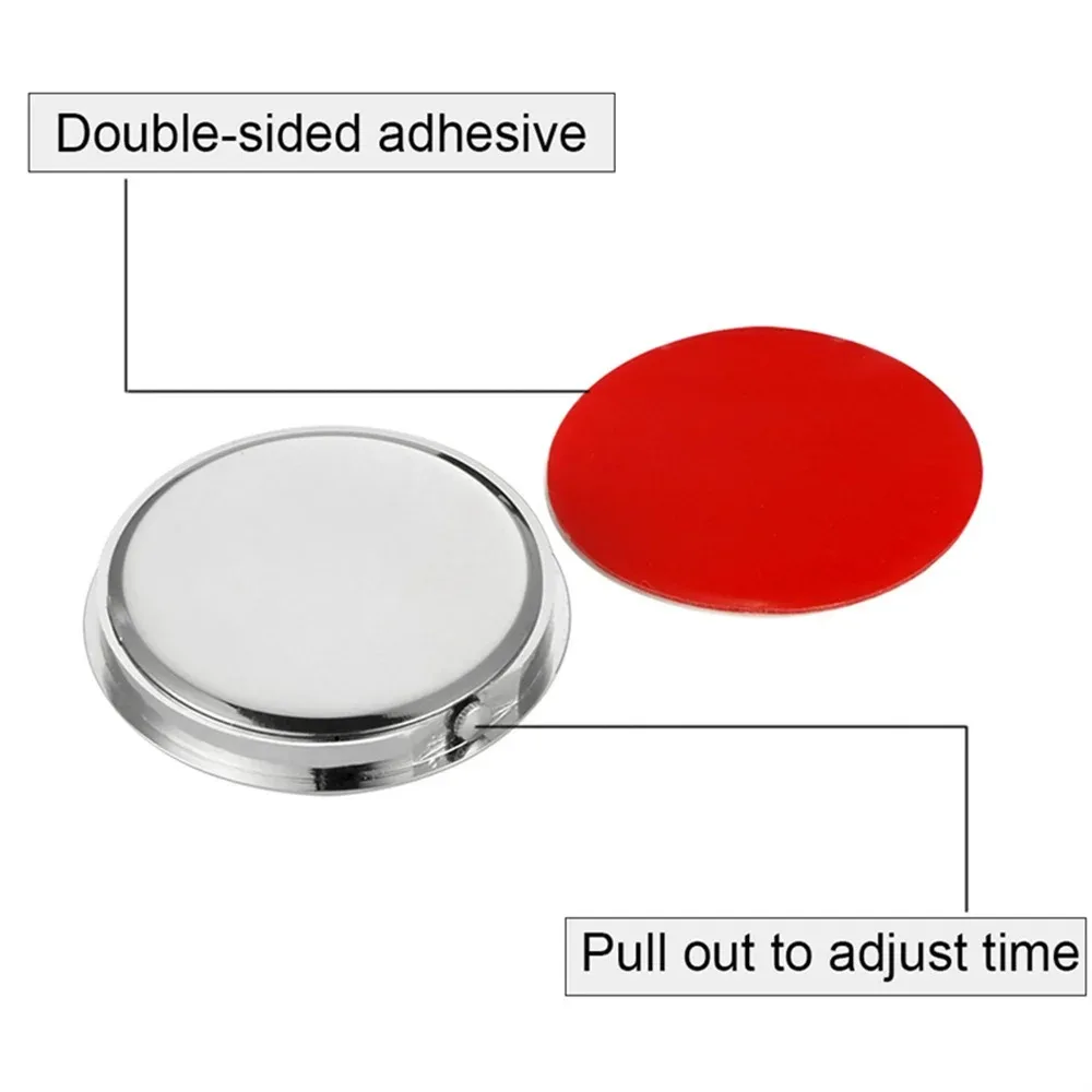 Mini Watch Car Quartz Clock Mini Electronic Clock Bicycle Motorcycle Watch Auto Car Clock Dashboard Clock In Car - view 6