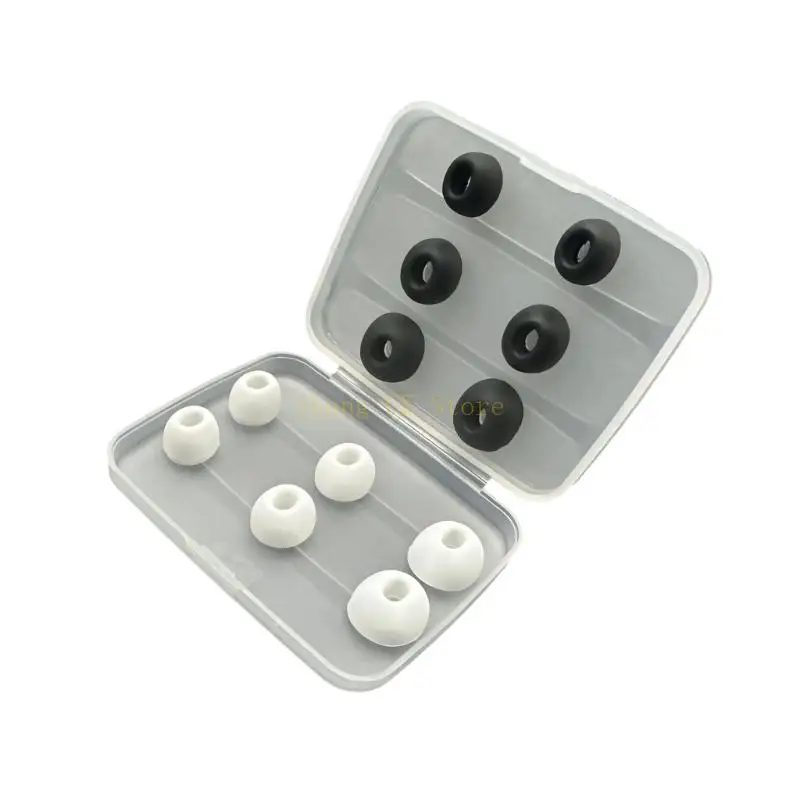 M5TD 12 Đoạn nghe Silicone Silicon được đặt với hộp lưu trữ cho /pro2