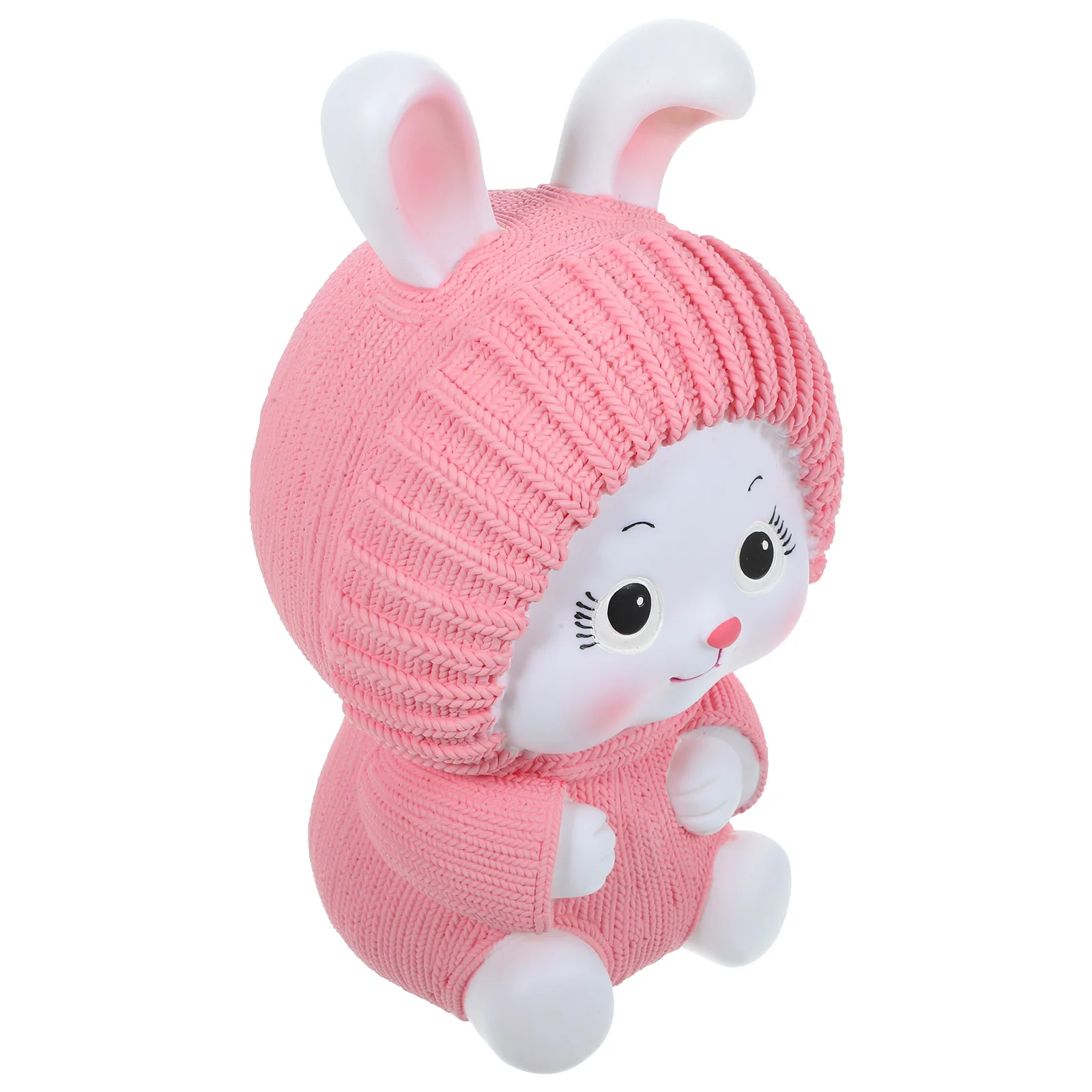 

Bunny Piggy Bank Rabbit Shape Adorable Desktop Coin Holder Money Saving Pot Decor Holder Piggy Bank for