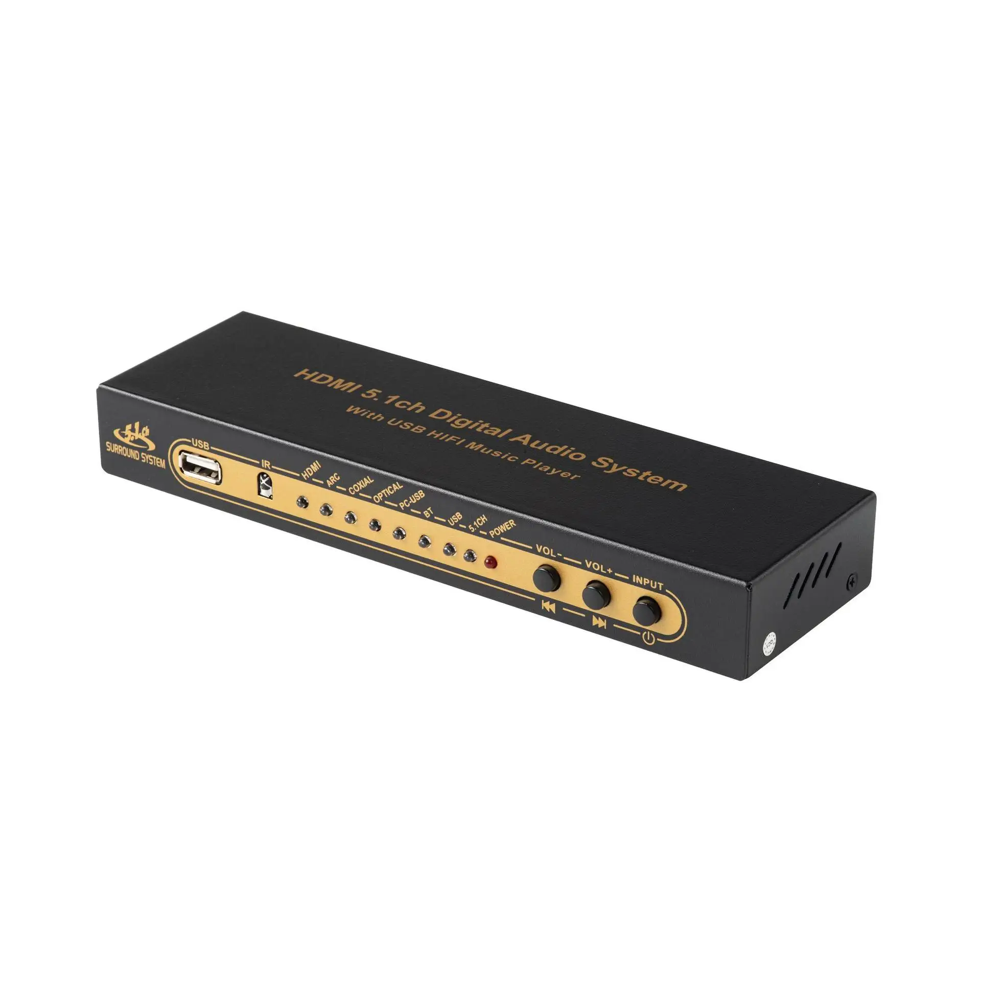 DTS Dolby Atmos 5.1 Channel Audio Decoder Conversion HDMI Splitter USB Sound Card Home Theater