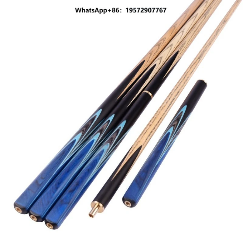 Modern Luxury One-Piece Solid Wood Sport Cue Stick for Pool 145cm Length Small Tips 10.2mm Wood Rod Model