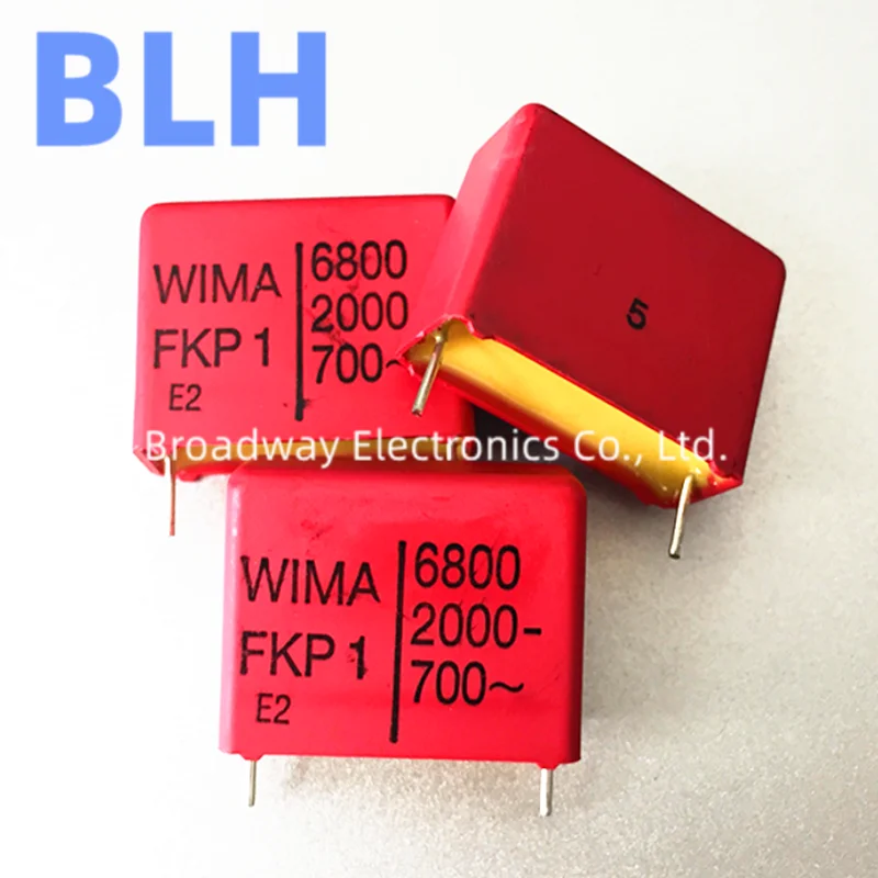 2PCS WIMA RED FKP1 15MM Film Capacitor Hi-Fi Audio P15 400V 630V 1000V 1250V 1600V 2000V 100PF 150PF 220PF 330PF 470PF 680PF