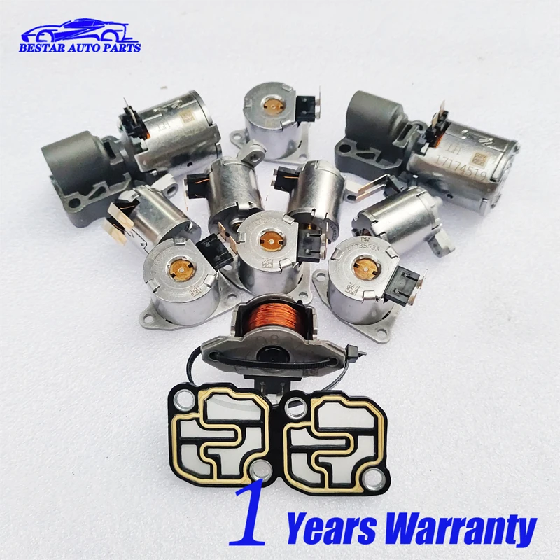 02E DQ250 DSG 6-Speed Transmission Valve Solenoids Kits 02E325025AJ 02E321371E For A3 Q3 Seat Touran Golf Passat