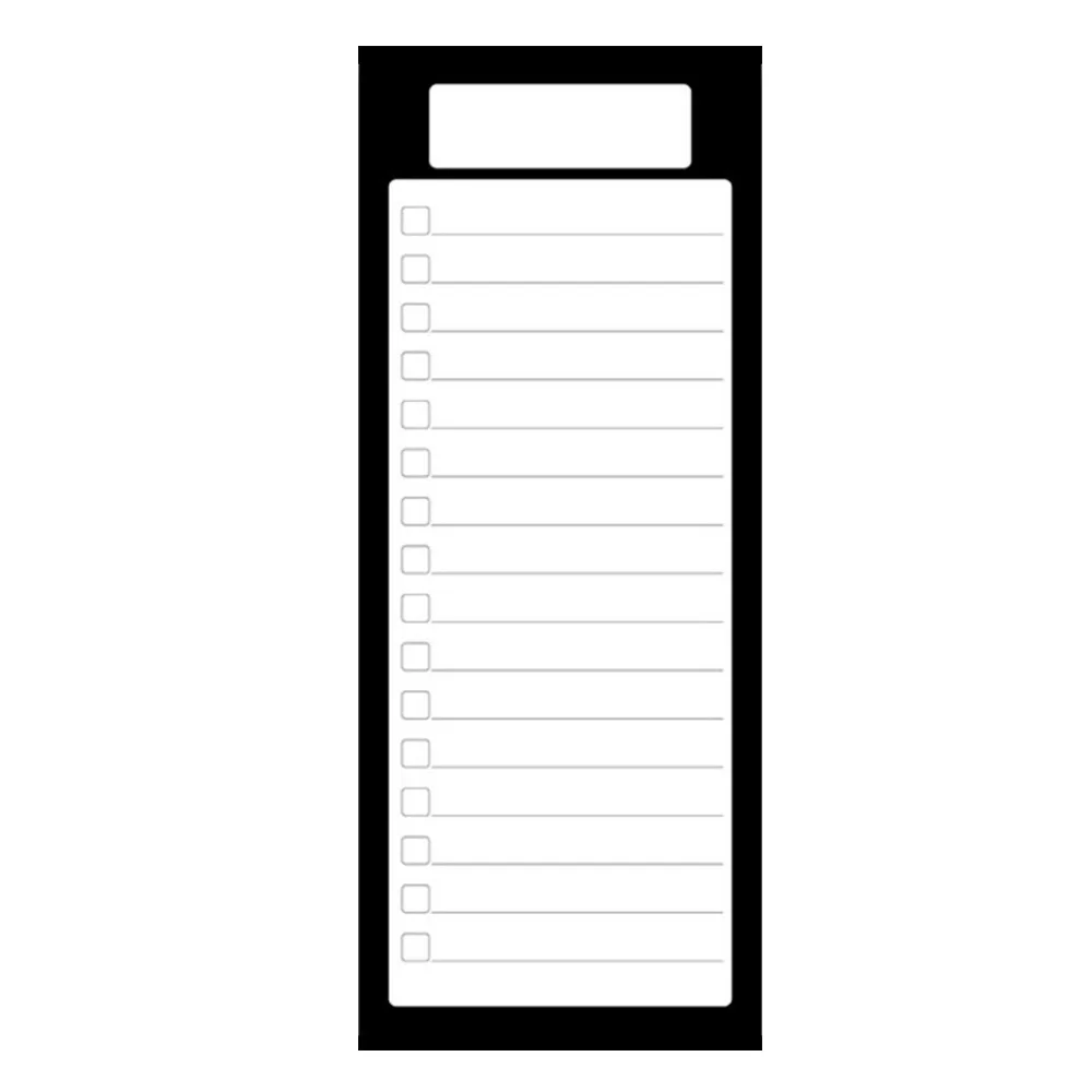 Durable Magnetic Checklist Board Dry Erase Erasable Schedule Planner Magnet Fridge Whiteboard Planner Home Kitchen