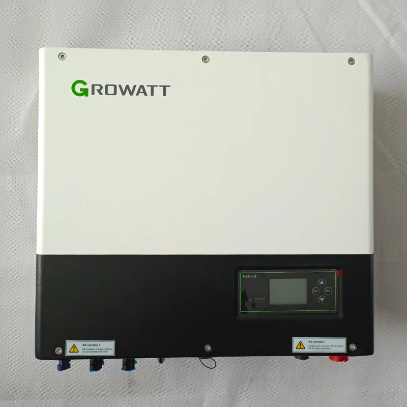 GROWATTINVERTER FASE ÚNICA 3KW 4KW 5KW 6KW SPF6000 24V 48V CON BATERÍA