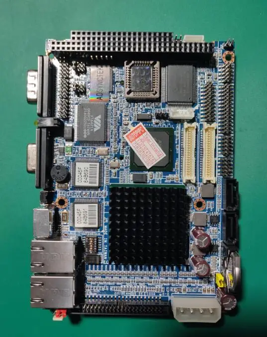 ECM-3515 B1 100% OK Original 3.5 inch IPC Embedded Motherboard 3.5“ Industrial Mainboard SBC ECM-LX800 with CPU RAM PC104