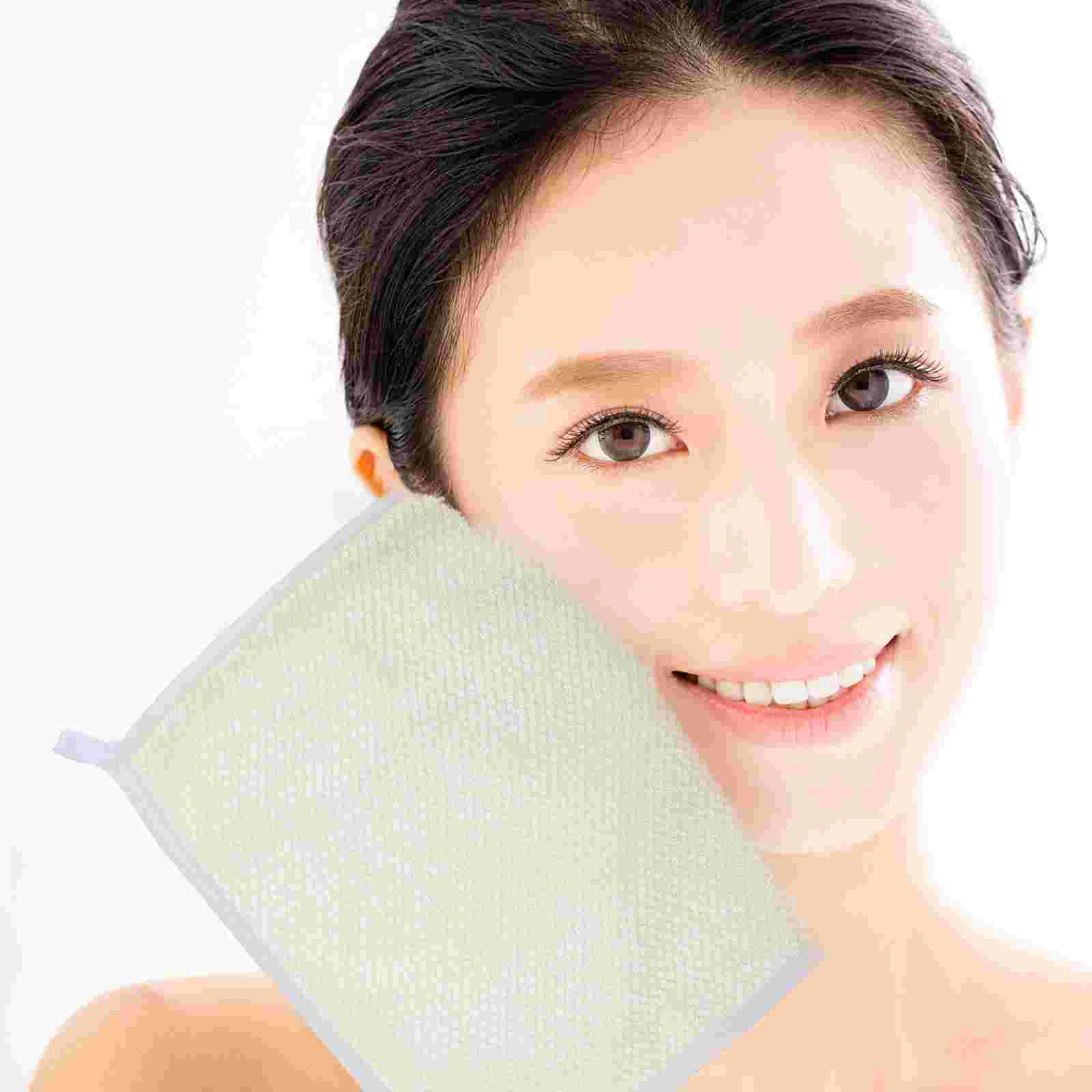 

6 Pcs Bath Towel Scrub Ppe Exfoliating Wash Cloths Body Washing Scrubbers