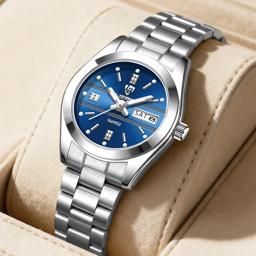 LIEBIG L1031 Fashion Quartz Movement Wristwatch Waterproof For Women Top Brands Luxury Stainless Steel Strap Elegant Watches