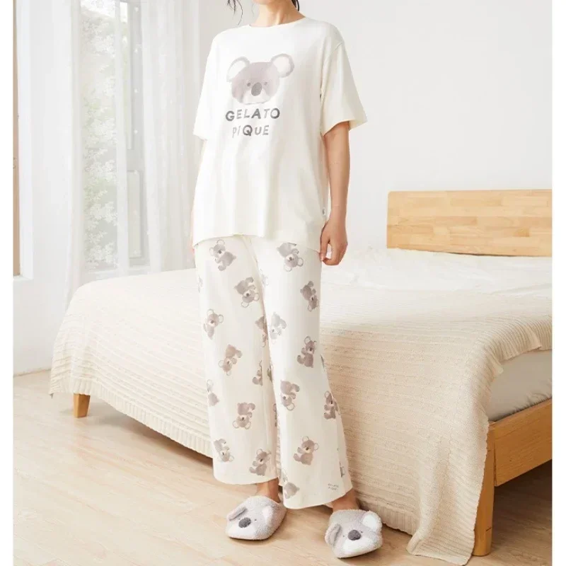 Pajamas Women Room Wear Ladies Sleepwear Homewear Cotton Modal（with tags）