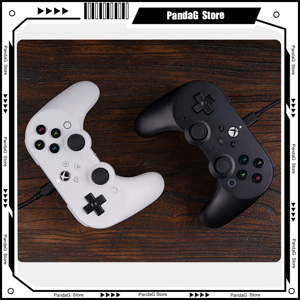 

8bitdo новый Pro 2 проводной геймпад, игровой контроллер для Xbox, эффект Холла, джойстик, Обновление 3,5 мм, аудио разъем, Windows10/11 Steam wukong