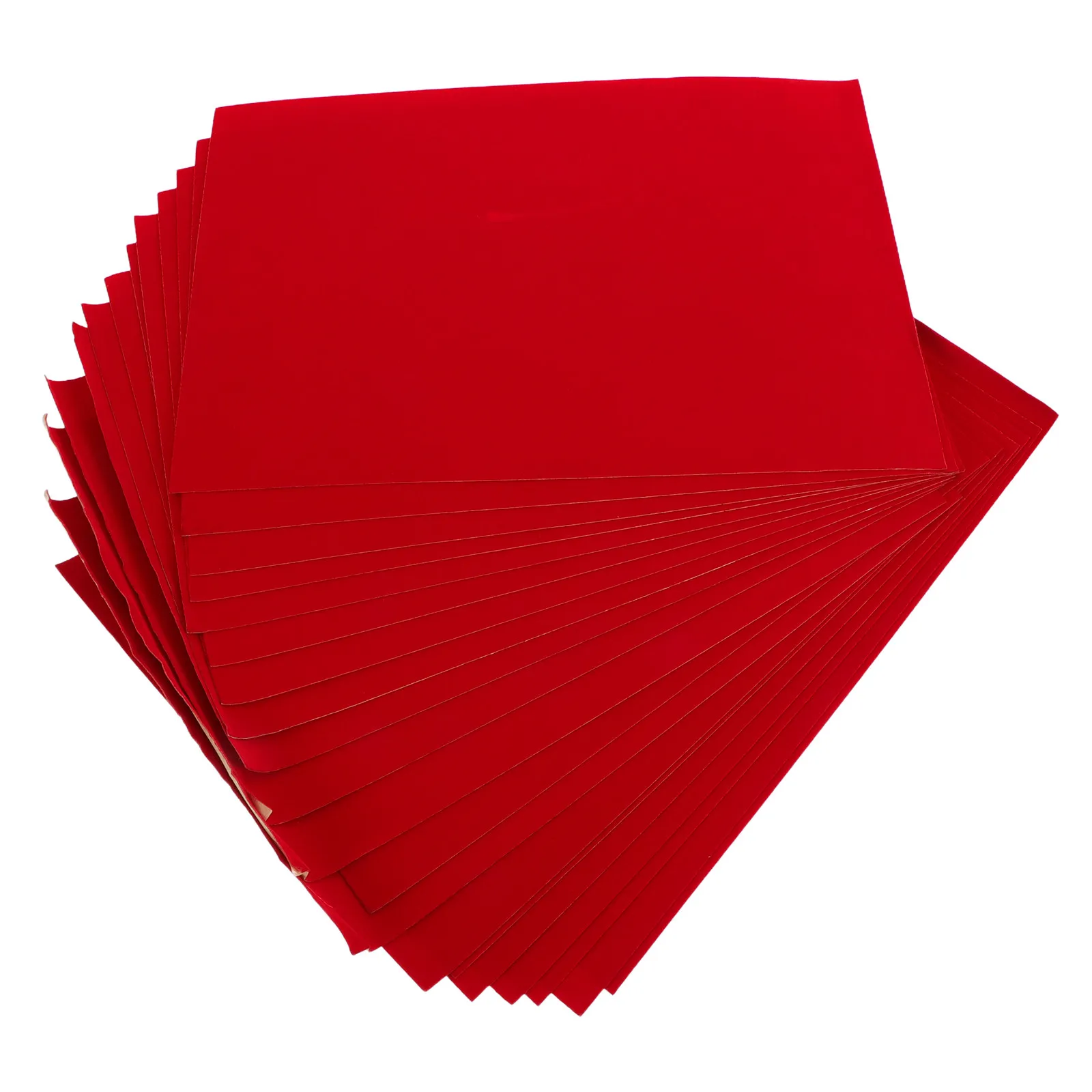 

20 шт. самоклеящейся флокированной ткани для рукоделия, флокированный материал с клеевым слоем, флокированный материал для самостоятельного приклеивания