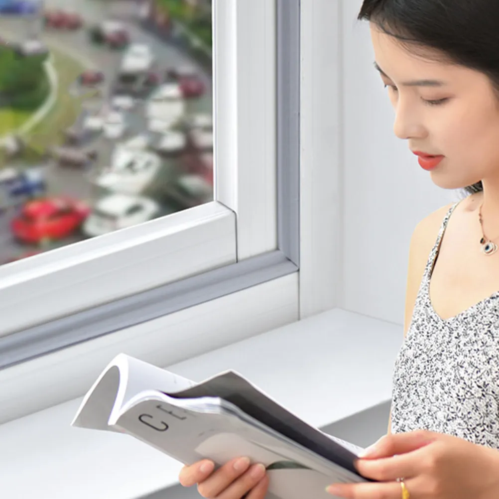 

Уплотнительная лента для дверей и окон, 1 шт., самоклеящаяся, ветрозащитная, звукоизоляционная, для снижения шума