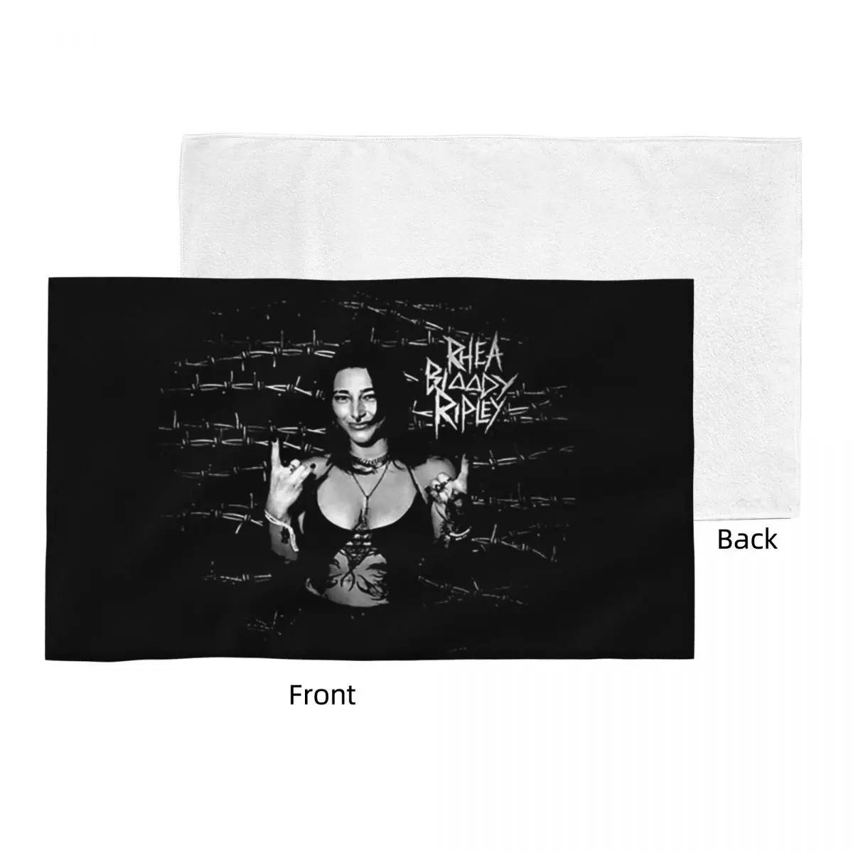 Custom Rhea Bloody Ripley Soft Face Towel Quick Dry Pool Bath Cotton Towels Absorbent Quick