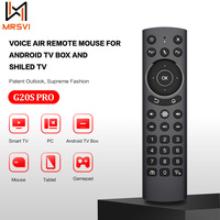 MRSVI G20S Pro Voice Remote Control 2.4G Wireless Bluetooth Air Mouse Microphone Gyroscope IR Learning for Android Tv Box