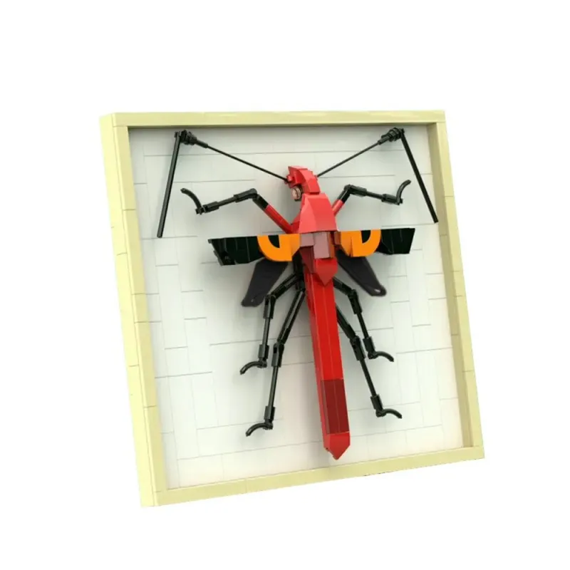 MOC Crayfish Building Block DIY Creative Bricks Kids Hobby Collection Gifts
