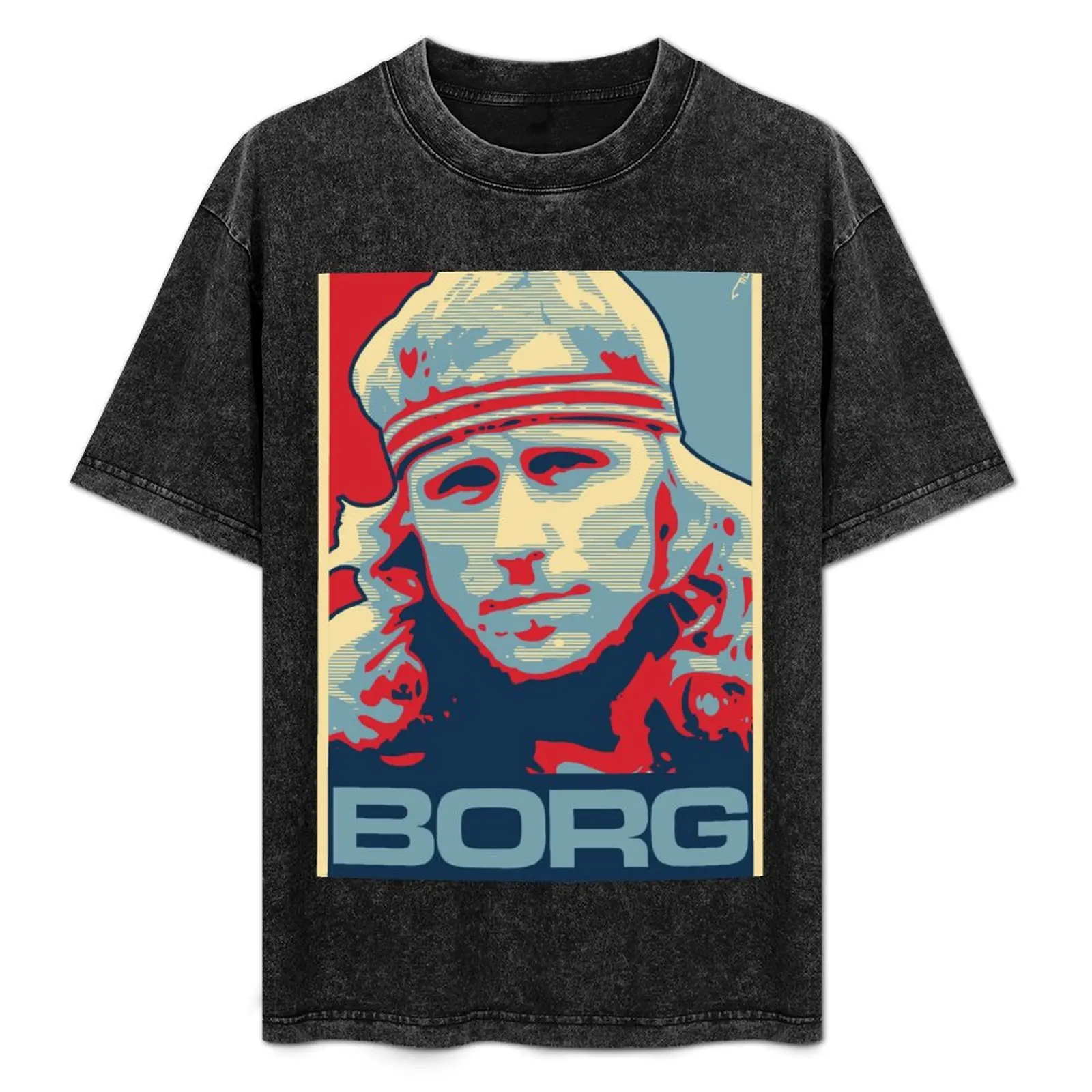 

Borg T-Shirt Trendy Casual Short Sleeve Shirt