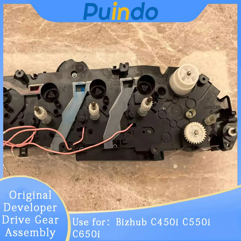 Original New Disassembly Developer Drive Gear Assembly for Konica Minolta Bizhub C450i C550i C650i Developer Drive Gear Unit