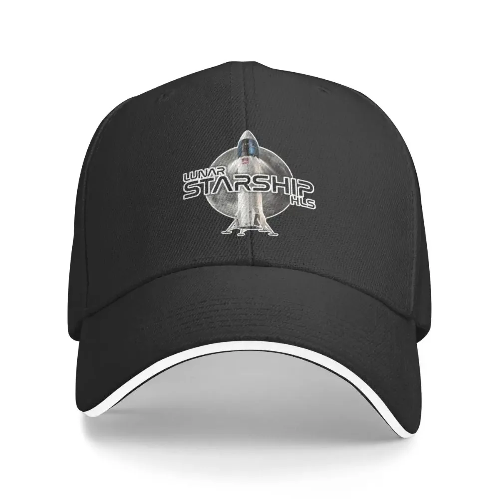

Бейсбольные кепки SpaceX Lunar Starship HLS, шляпы унисекс Casquette