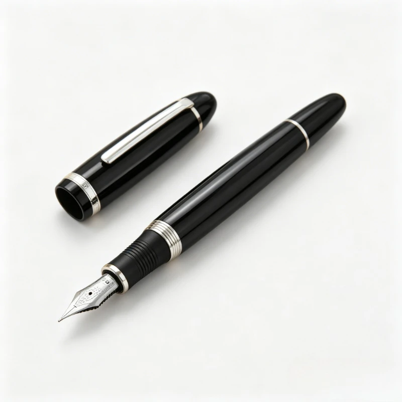 FULIN 358 Advanced Soft Elastic Point Fountain Pen No.6 Bent Curved Art Nib F/M/B 0.5/0.7/1.0 Hand Polish Ink Pen Calligraphy