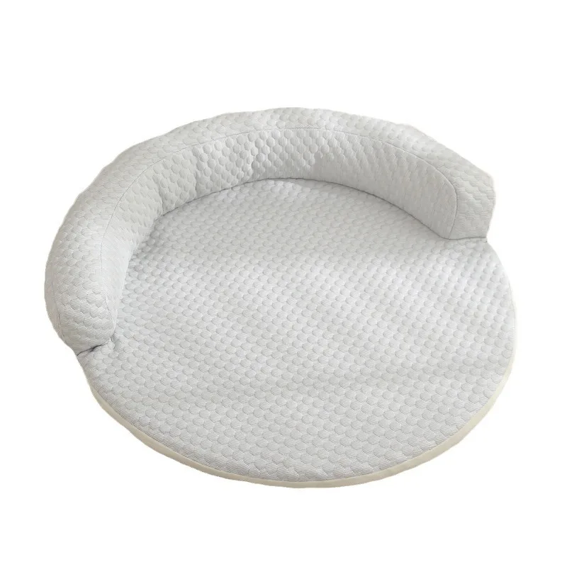 

Summer Pet Cool Cushion Kennel Ice Doudou Breathable Cool Pet Cushion Round