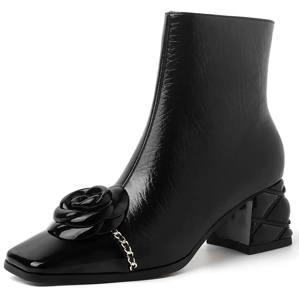 NONE Dilalula Women Leather Boots Mixed Colors 3