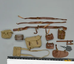 DID B11013 1/6 WWI Military The British Infantry Soldier Tom Model B Waist Duty Belt Lunch Box Shovel Accessories For Fans DIY