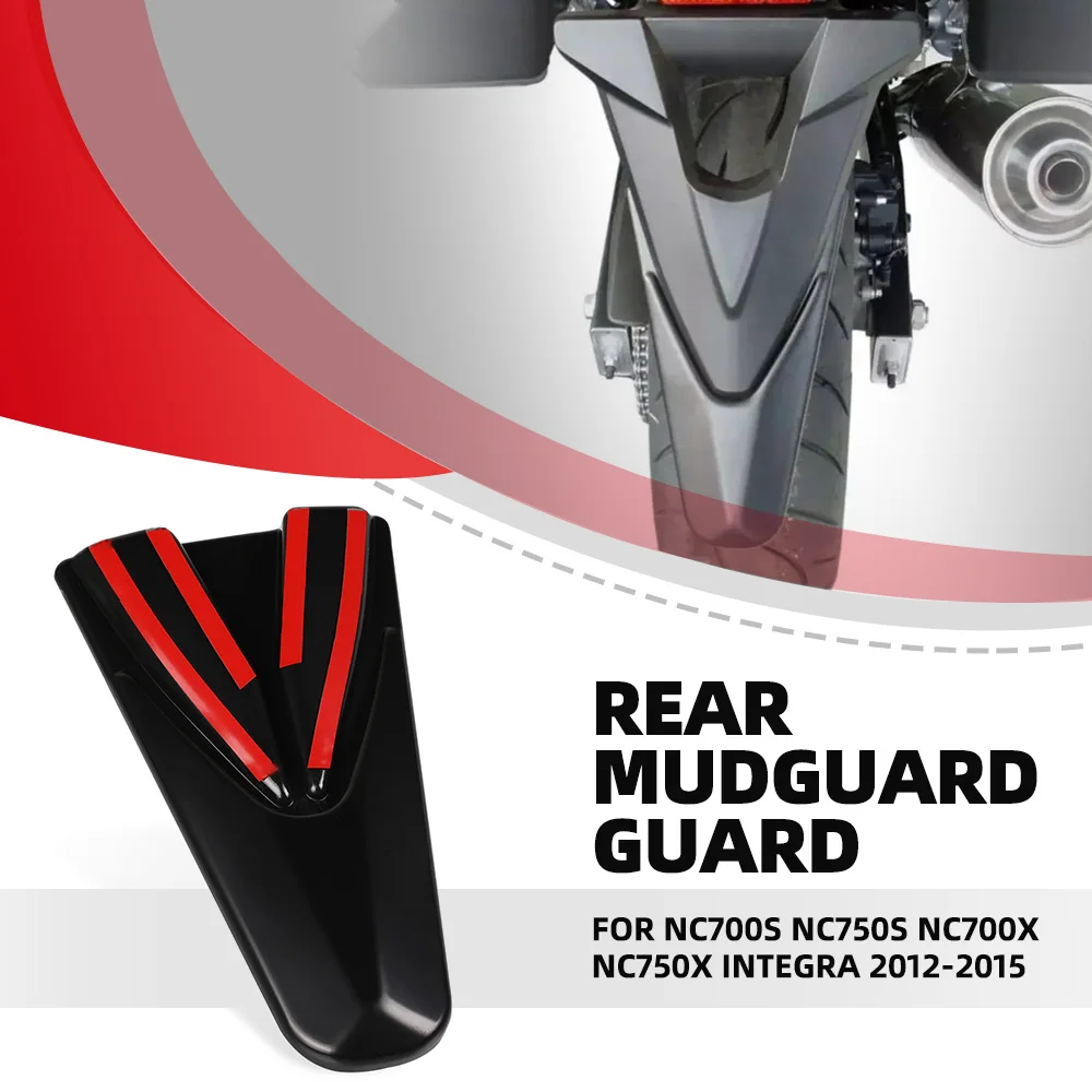 

For Honda NC700S NC750S NC700X NC750X Integra 2012 2013 2014 2015 Motorcycle Accessories Front Extender Mudguard Rear Fender