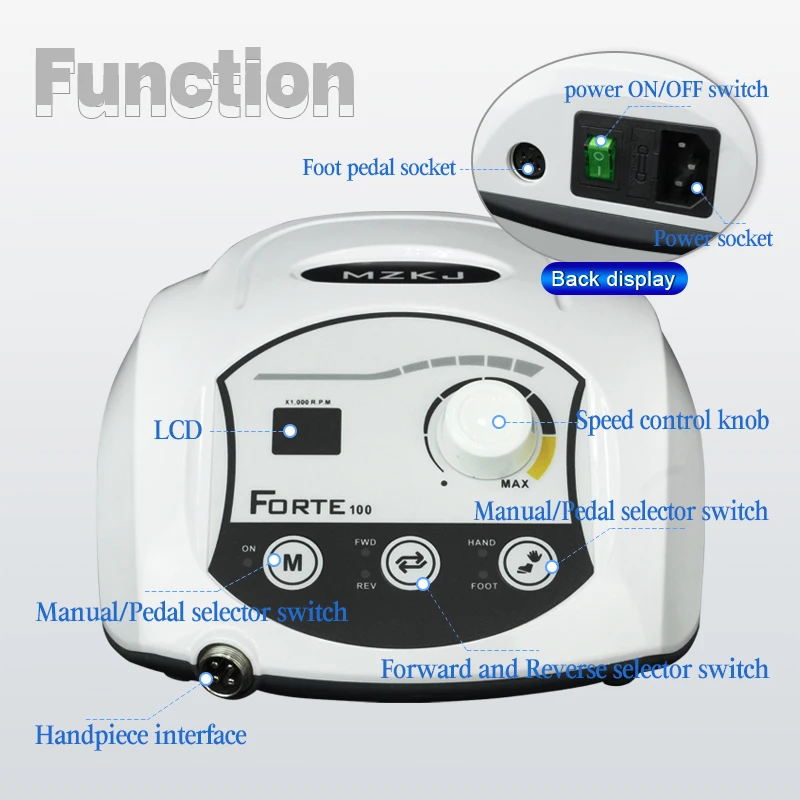 2029 AT-CM-052 230W 50000RPM 400P Trapano