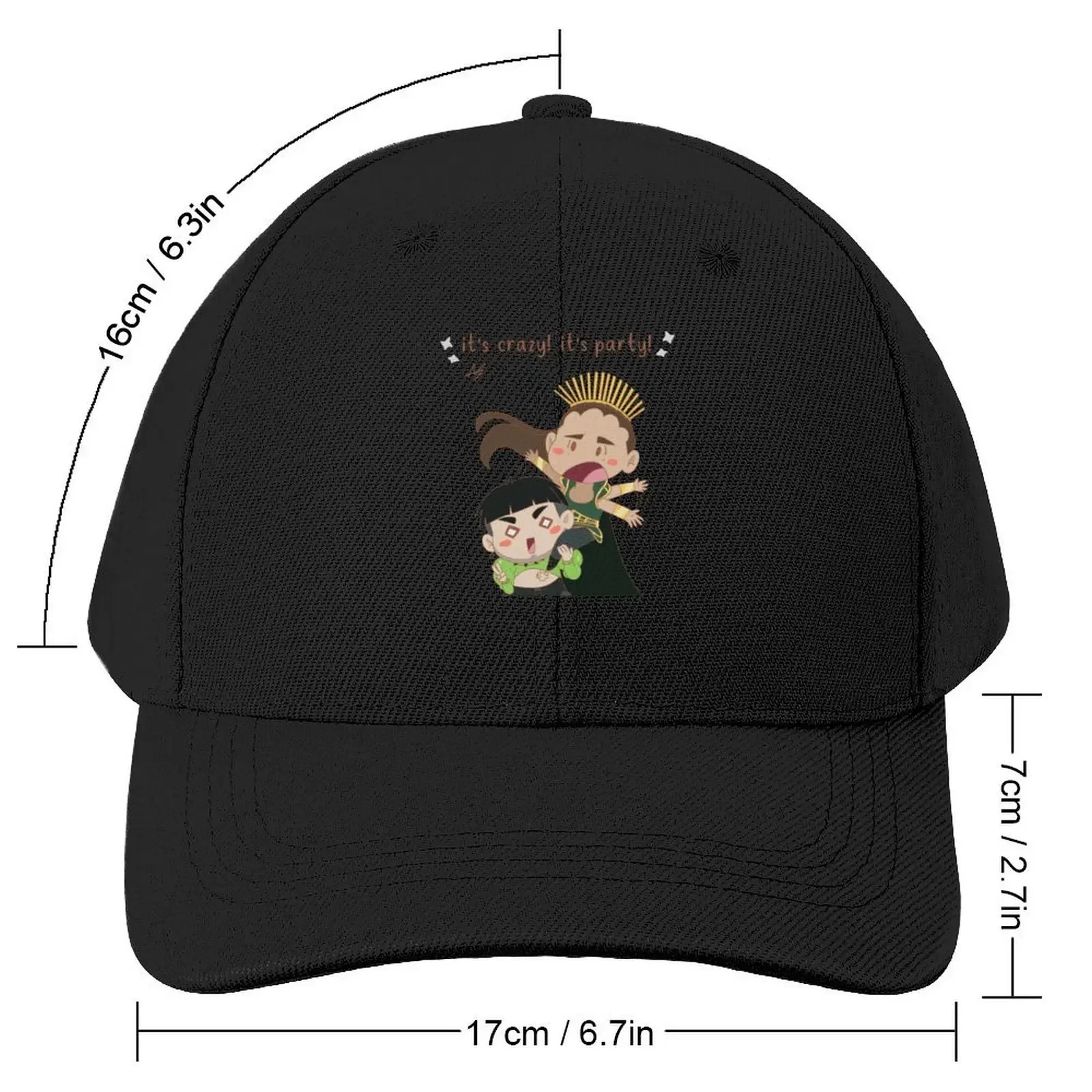 Kaarija & Alessandra, Eurovision 2023 artwork Baseball Cap Bobble Hat summer hat Fishing cap Anime Women's Golf Clothing Men's