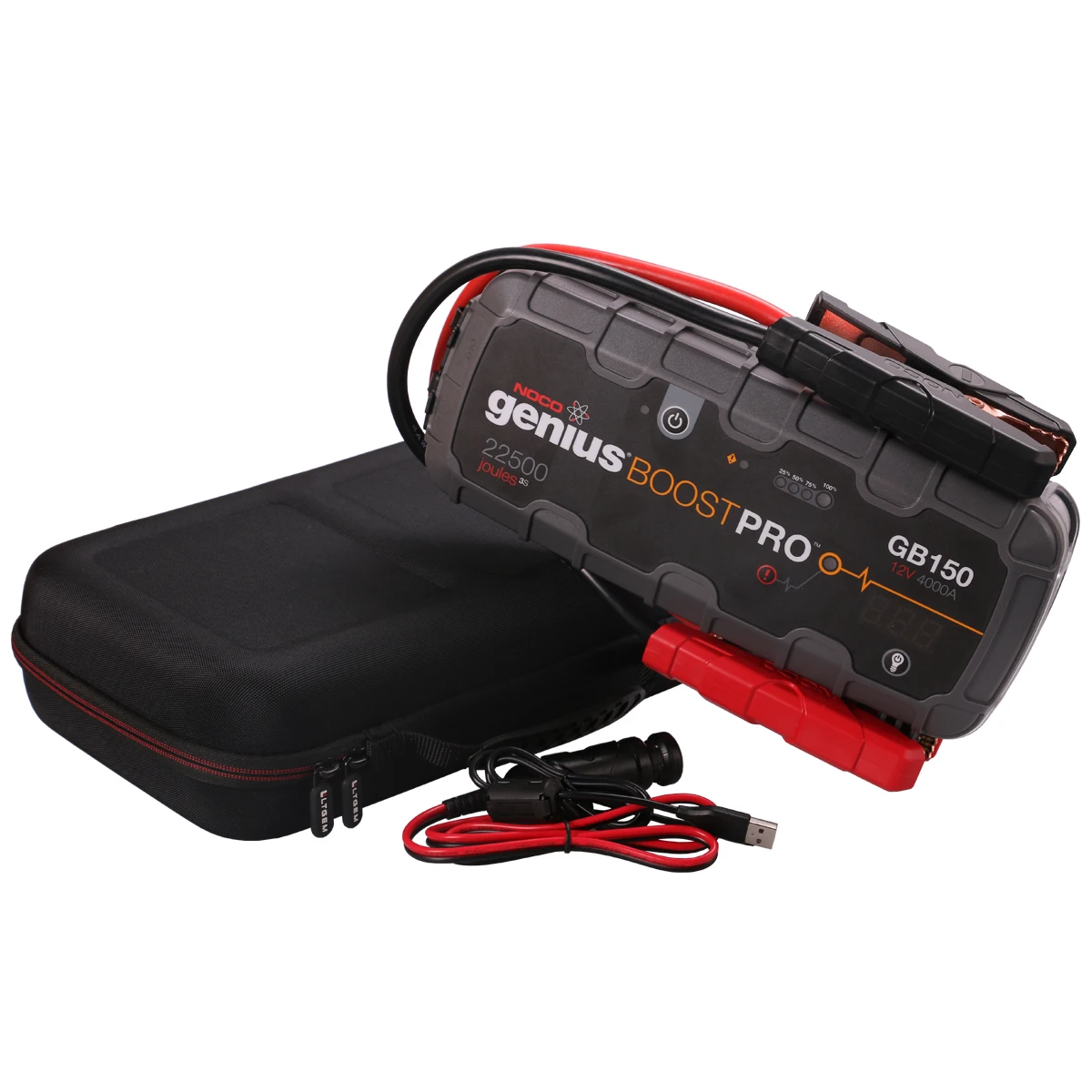 Etui na rozrusznik litowy do NOCO Genius Boost Pro GB150/GBX155 Torba do przechowywania akcesoriów do akumulatorów (tylko torba) — zdjęcie produktu 3
