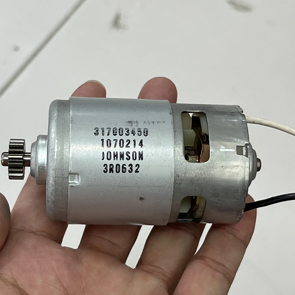 JOHNSON 1070214  RS-775WC DC Motor 12V-18V High Power High Speed With 18T Gear Motor For Drill&Screwdriver Electric Tools