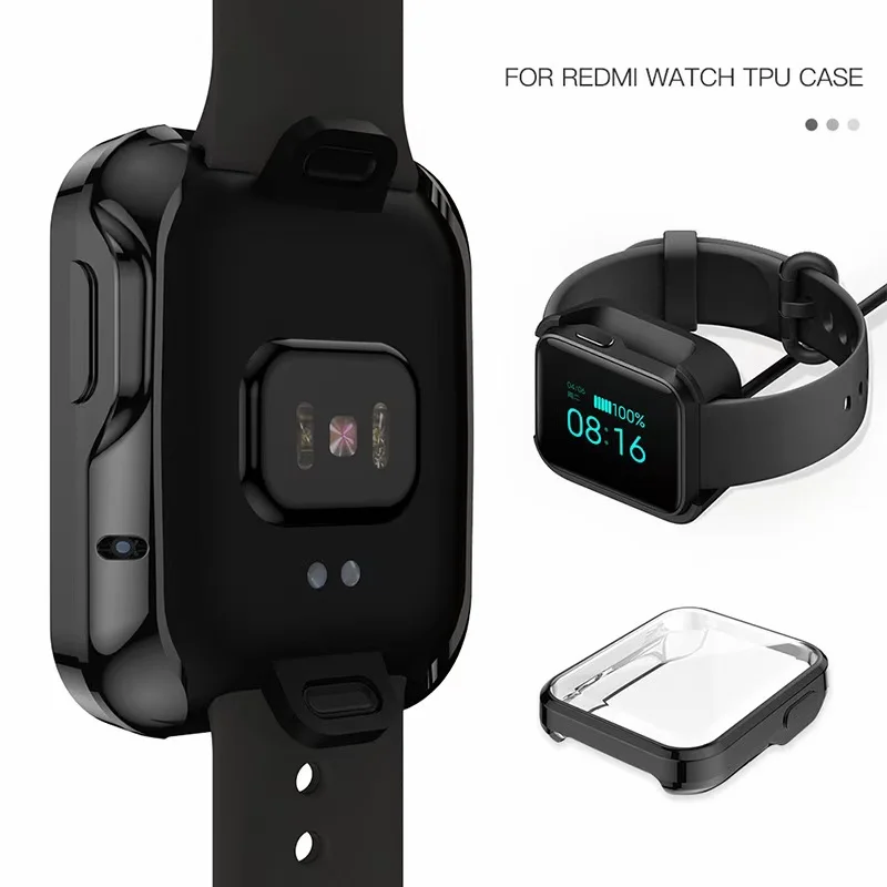 Screen Protector Case Full Cover for Xiaomi Mi Watch Lite / Redmi Watch 3 2 Lite Active