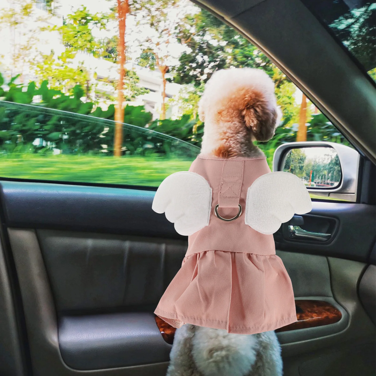 

Cat Dress Summer Puppy Dress For Small Dogs Breathable Washable Pet Clothes Comfortable Dog Cat Apparel Decorative