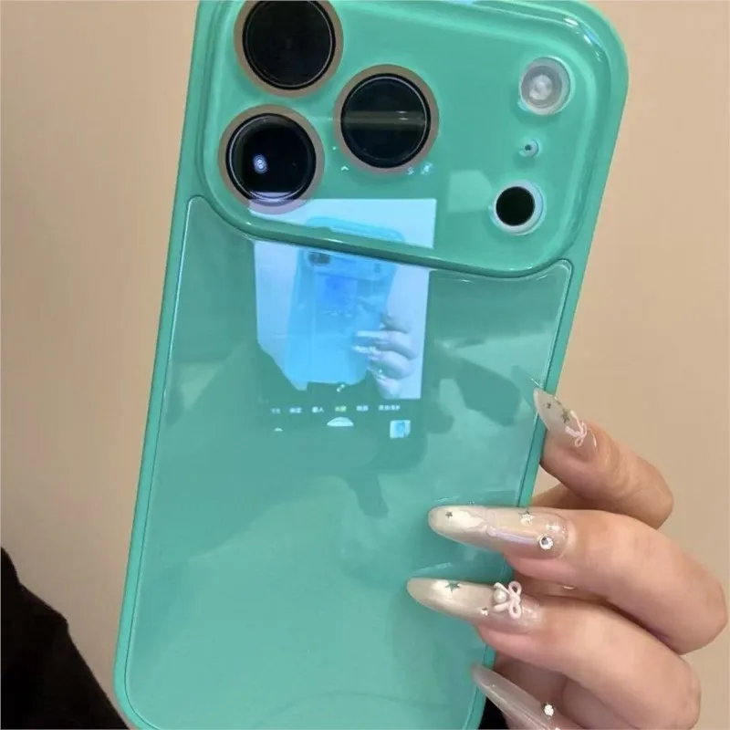 Funda de lujo con protección de cámara de vidrio templado para iPhone 11, 12, 13, 14, 15, 16, 17 Pro Max, resistente a golpes, borde duro, cubierta trasera brillante