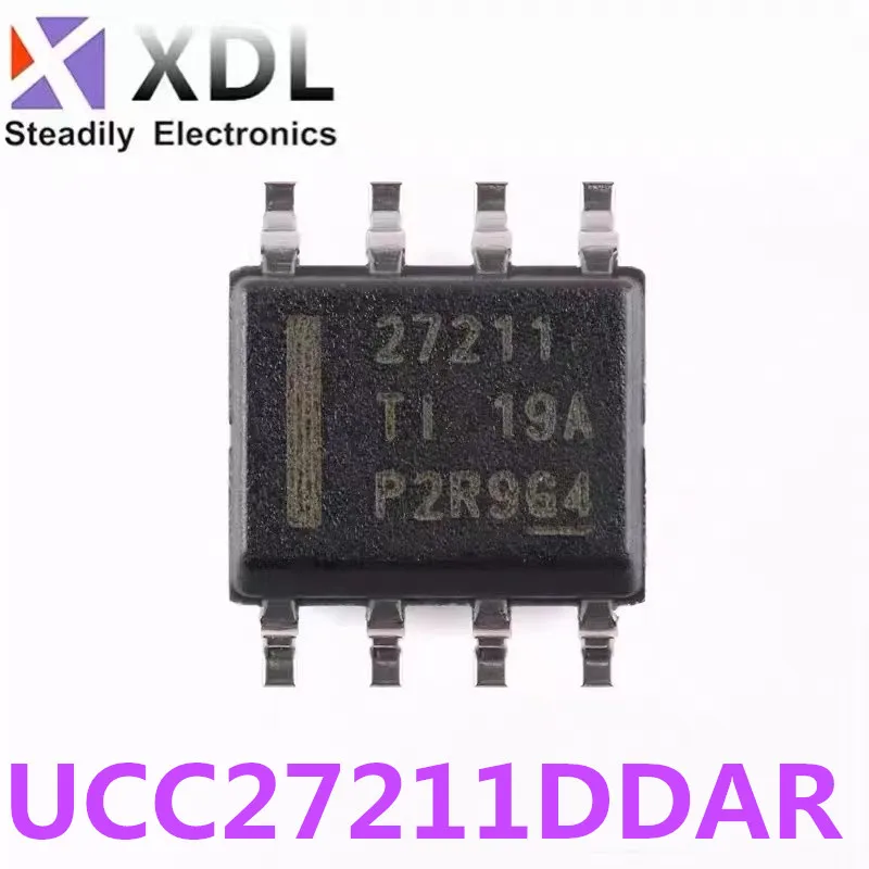 2PCS Original genuine UCC27211DDAR SMT SOIC-8 4A 120V half bridge gate driver chip